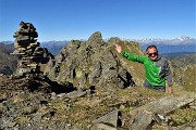 51 Da Cima Piazzotti vista verso Cima Piazzotti or. e Torrione di Mezzaluna